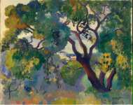 Manguin Henri Charles Landscape at St Tropez  - Hermitage